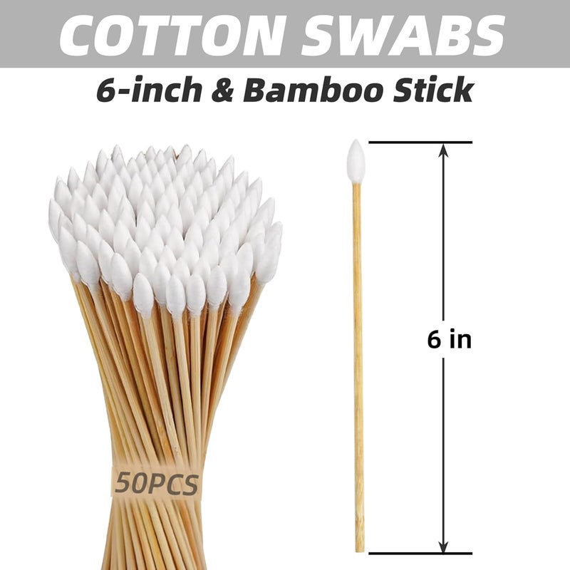 Magsaddle .223/5.56 or .308/7.62 Chamber Cleaning Kit - Bronze Chamber Brush, Nylon Chamber Brush, Cotton Chamber Mop, Cotton Swabs,Nylon & Metal Cleaning Pick, Chamber Gun Cleaning Supplies - Image 5